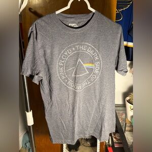 Pink Floyd Dark Side of The Moon Gray T-Shirt